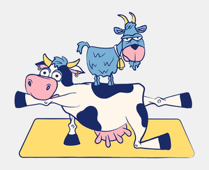 WELCOME TO THE WORLD OF GOAT YOGA, BECAUSE EVERYTHING’S BETTER WHEN YOU ADD GOATS!